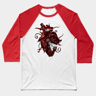 The Fly and the Heart Baseball T-Shirt